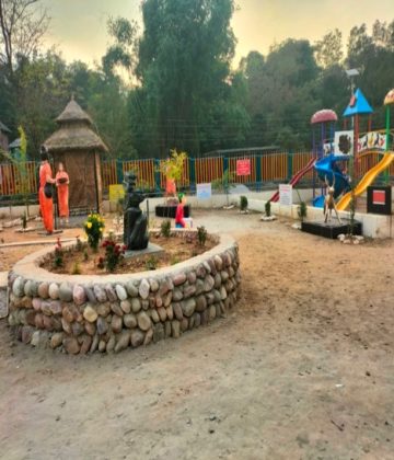 Ram Dhaam Constructed under MGNREGA convergence at Bir Bagera - Sujanpur