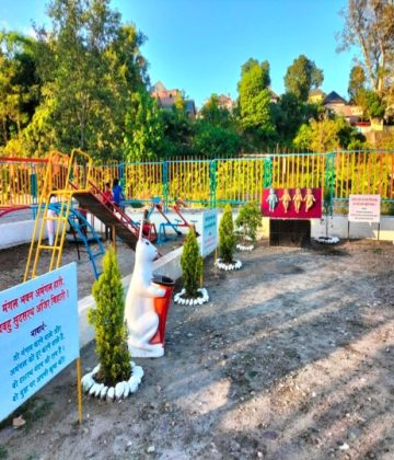 Ram Dhaam Constructed under MGNREGA convergence at Bir Bagera - Sujanpur